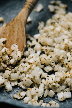 Sauteed diced onion