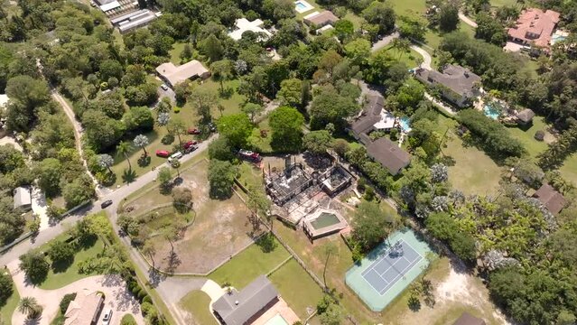 Breaking news Parkland home burns down completly in fire 5400 Godfrey Road