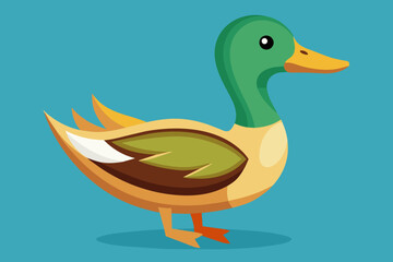 simple-duck-vector-illustration