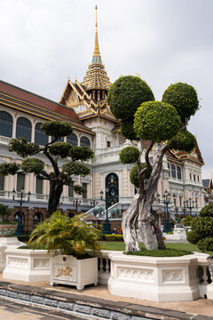 The grand palace in Bangkok, Thailand.