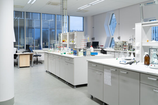 Spacious Catalysis Laboratory Room