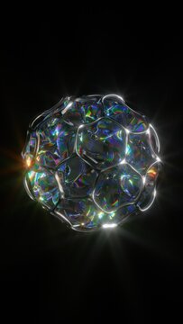 Abstract transparent object