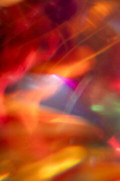 A riot of colour a light abstract