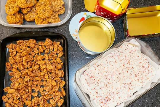 Christmas Treats and Cookie Tins