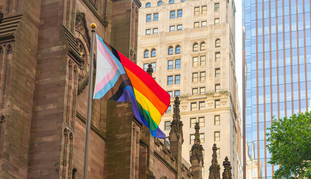 Progress Pride Flag.
