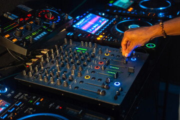 DJ Mixing Console