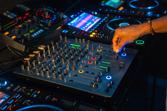 DJ Mixing Console