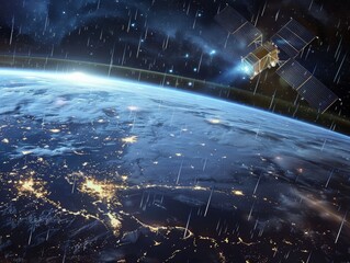 AI-driven protocol for weather satellites