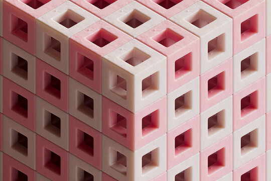 Architectural Cube Facade