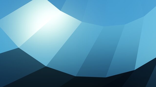 Blue shape