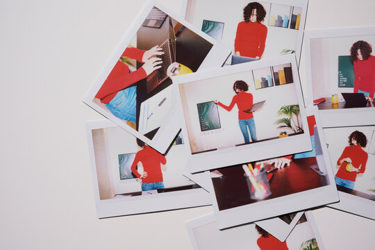 Creative Process in Polaroids