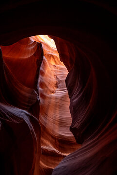 Rock textures drawn by the light