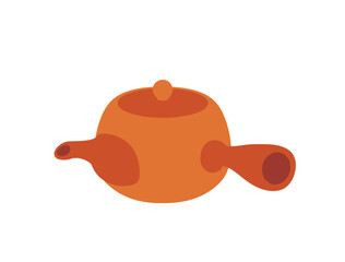 常滑焼の急須をイメージしたイラスト