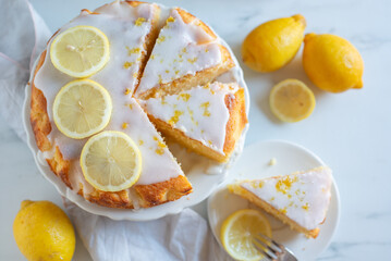 Whole lemon cream cheese bundt cake 