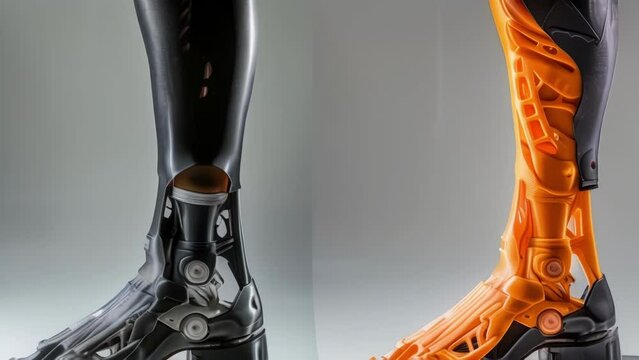 A beforeandafter comparison of a traditional prosthetic and a 3D printed one highlighting the increased functionality and personalization achieved through the use of the software.