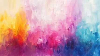 Vibrant, hand-painted oil on canvas creates a stunning abstract art piece, perfect for adding a pop...
