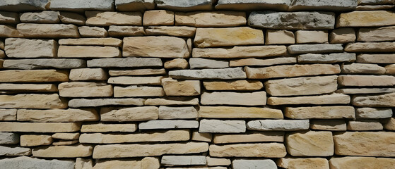 Obraz premium Old castle stone wall texture background.