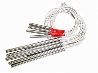 cable saramic​ heater​ isolated on white background