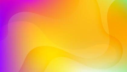 yellow and pink fluid background for modern presentation