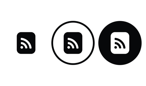 icon hotspot black outline for web site design 
and mobile dark mode apps 
Vector illustration on a white background