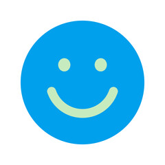 smile duo tone icon