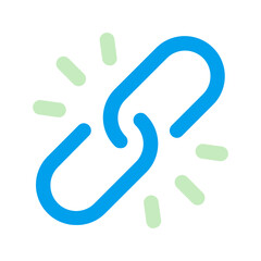 unlink duo tone icon