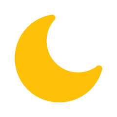 night mode flat icon