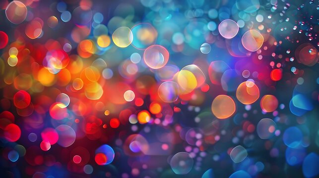 defocused lights backgrounds multi colored
