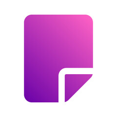 file gradient icon