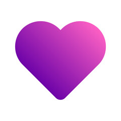 love gradient icon