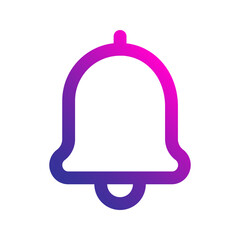 notification gradient icon