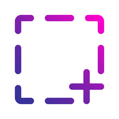 screenshot gradient icon