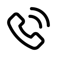 phone call line icon