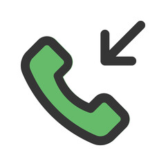 incoming call line color icon