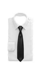 white shirt and tie