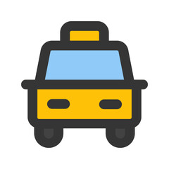 taxi line color icon
