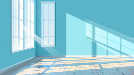 Obraz premium 光が差し込む部屋