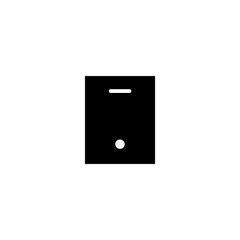 smartphone glyph icon