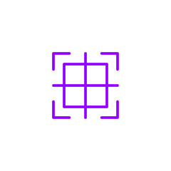 focus gradient icon