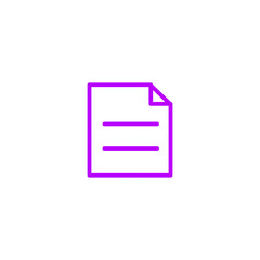 file gradient icon