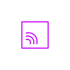 rss gradient icon