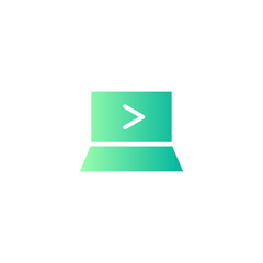 laptop gradient icon