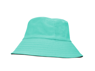 Mint green bucket hat PNG transparent