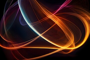 abstract background with glowing lines, backgrounds 