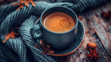 Start your morning with a rich cup of coffee, its aroma swirling around you like a warm embrace. Feel the first sip awaken your senses, infusing you with energy for the day ahead.  - Powered by Adobe