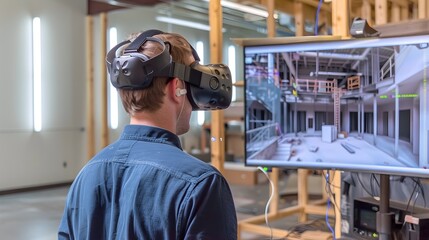 Virtual Reality Empowers Construction Planning and Ahead of Physical Build