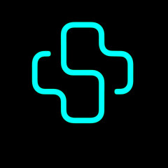 Abstract logo and background design, vector logo design