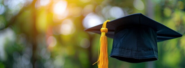 Graduation hats, mortarboards, ceremonies