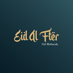 Arabic Typography Eid Mubarak Eid Al-Adha Eid Saeed , Eid Al-Fitr text Calligraphy Eid Mubarak