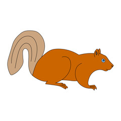 Kawaii Squirrel Clipart. Cartoon Squirrel Clipart